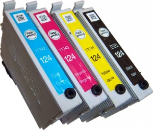 Epson T124 cartridges on white_sm